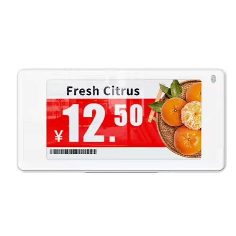 2,66 palcový elektronický cenník