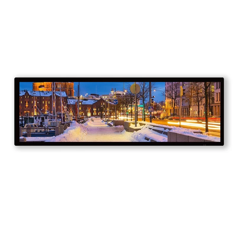 37,8-palcový pruhový displej Digital Signage