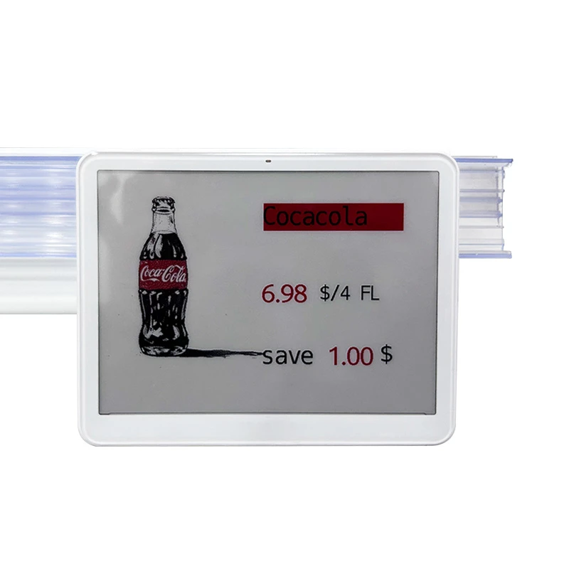 5,8-palcový kanál na vytláčanie elektronickej cenovky